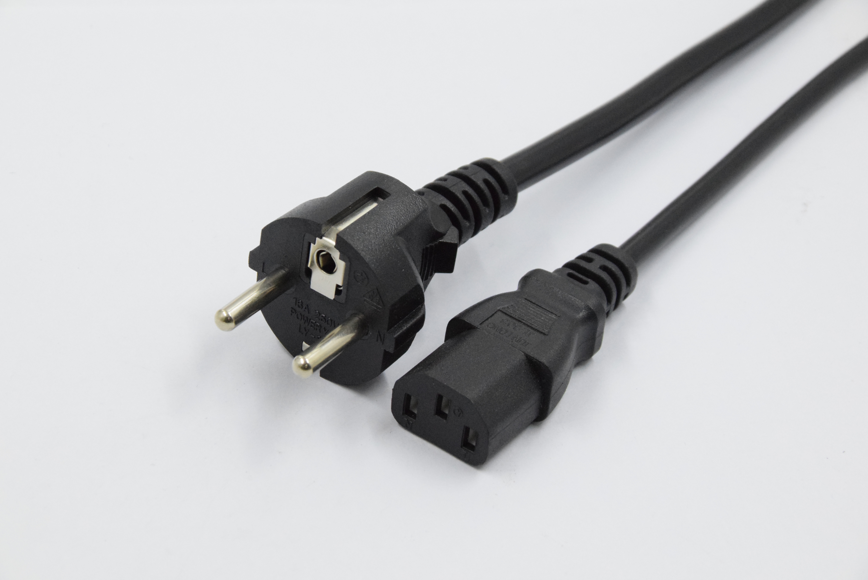 European Schuko Power Cord VDE NY-VDE04 IEC C13