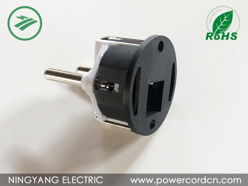 Cord sets Bracket cord sets PBT VDE Plug inside Bracket NY-03F